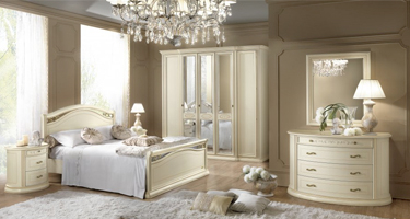 Camel Group Siena Ivory Finish Bedroom