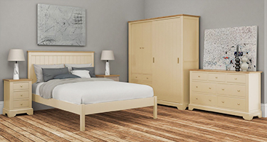 Classic Furniture Harmony Cobblestone Bedroom