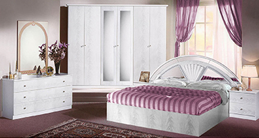 Dima Mobili Akira White Bedroom