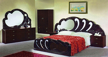 Dima Mobili Paola Mahogany Bedroom