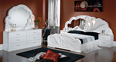 Dima Mobili Paola White Bedroom