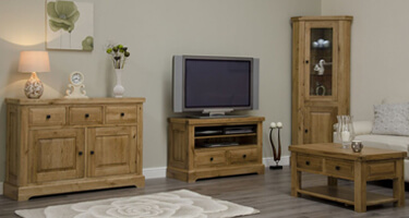 Homestyle GB Deluxe Oak Living Room