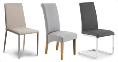 Julian Bowen Fabric Chairs