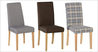 Seconique Fabric Dining Chairs