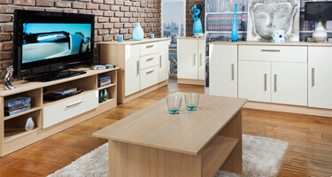 Welcome High Gloss Living Room Furniture