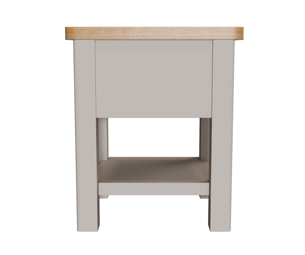 FD Essential Rochdale Painted 1 Drawer Lamp Table
