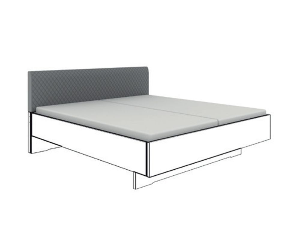 Wiemann Brussels Bed Frame with Upholstered Headboard - 150cm x 200cm