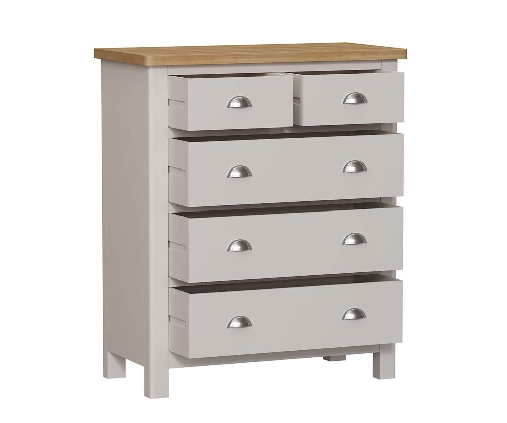 FD Essential Rochdale Painted 2 Over 3 Drawer Chest