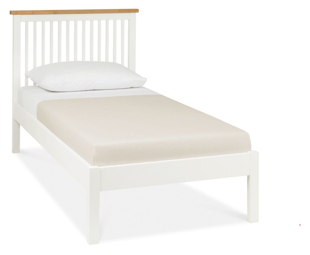 Bentley Designs Atlanta Two Tone Low Footend Wooden Bed Frame Only