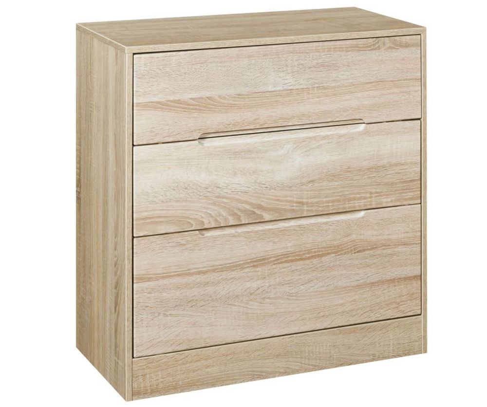 Welcome Furniture Monaco Natural 3 Drawer Deep Chest