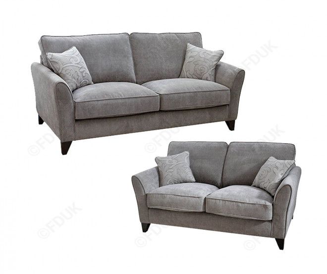 Buoyant Upholstery Fairfield Fabric 3+2 Fabric Sofa Suite