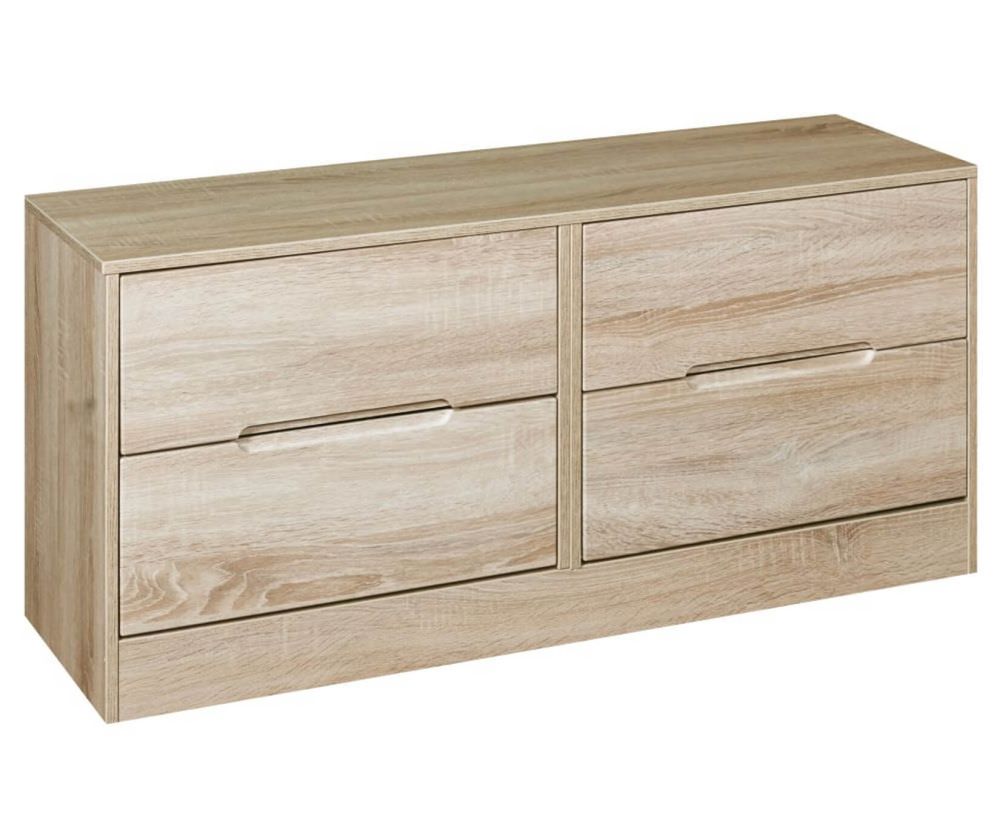 Welcome Furniture Monaco Natural 4 Drawer Bed Box