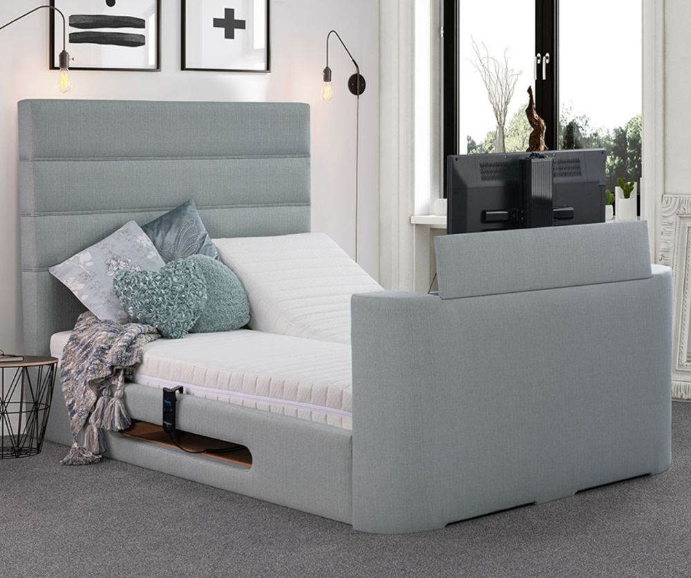 Sweet Dreams Griffin Adjustable TV Bed Base Only