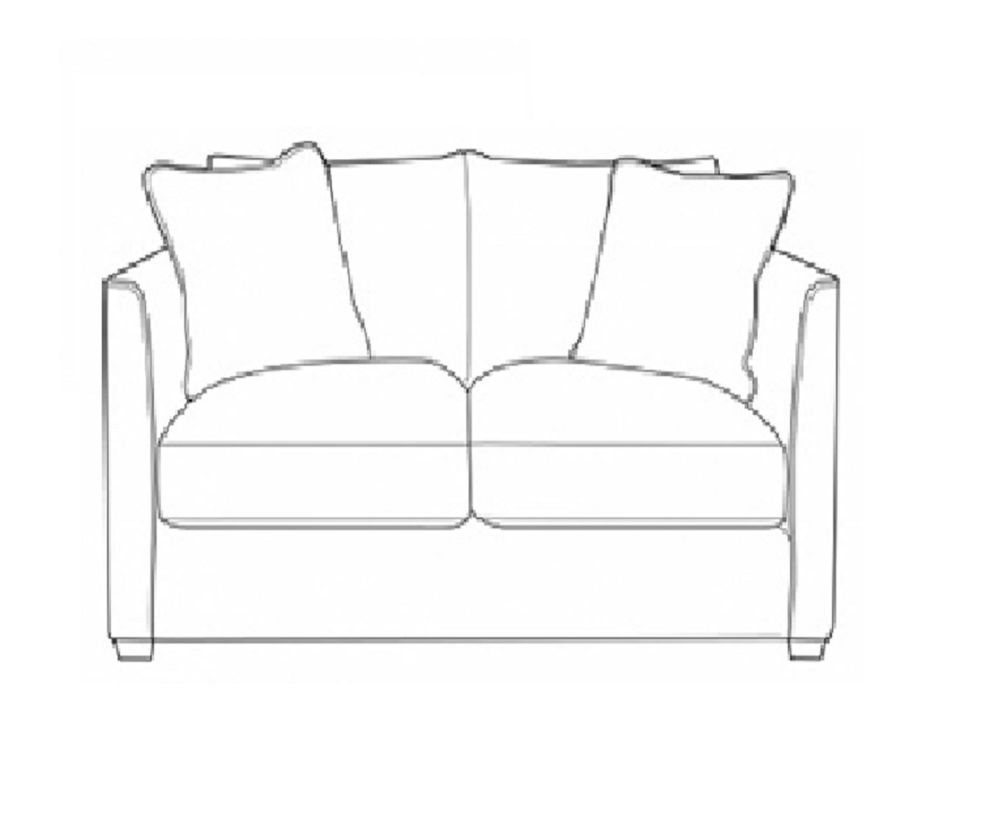 Buoyant Upholstery Carter Fabric 2 Seater Sofa
