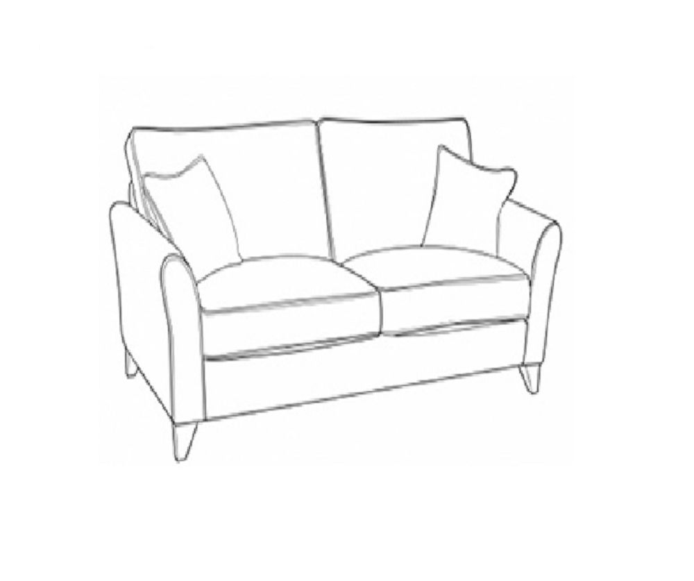 Buoyant Upholstery Fairfield Fabric 4 Seater Sofa