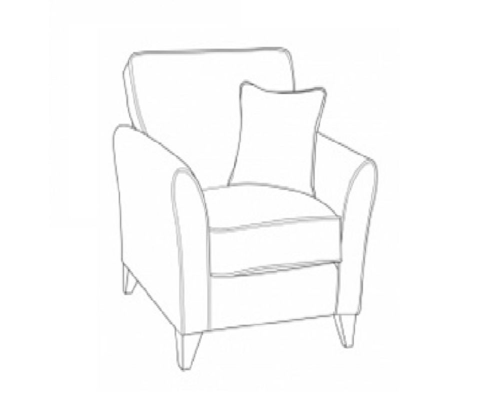 Buoyant Upholstery Fairfield Fabric Armchair