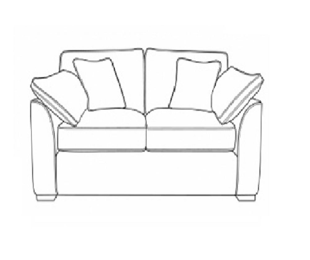 Buoyant Upholstery Lorna Fabric 2 Seater Sofa