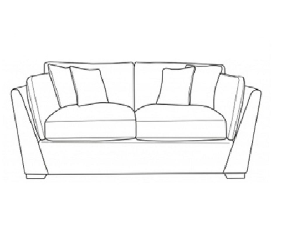 Buoyant Upholstery Phoenix Fabric 2 Seater Sofa