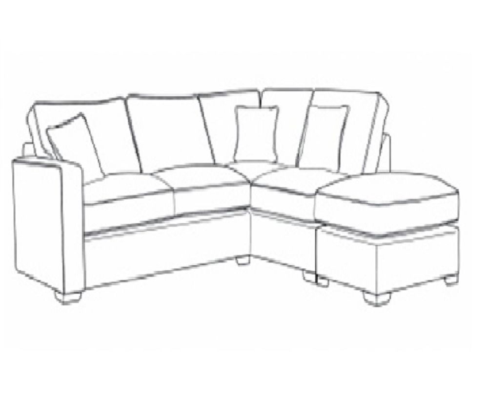 Buoyant Upholstery Chicago Standard Back Corner Chaise Sofa (LH2,RFC,FST)