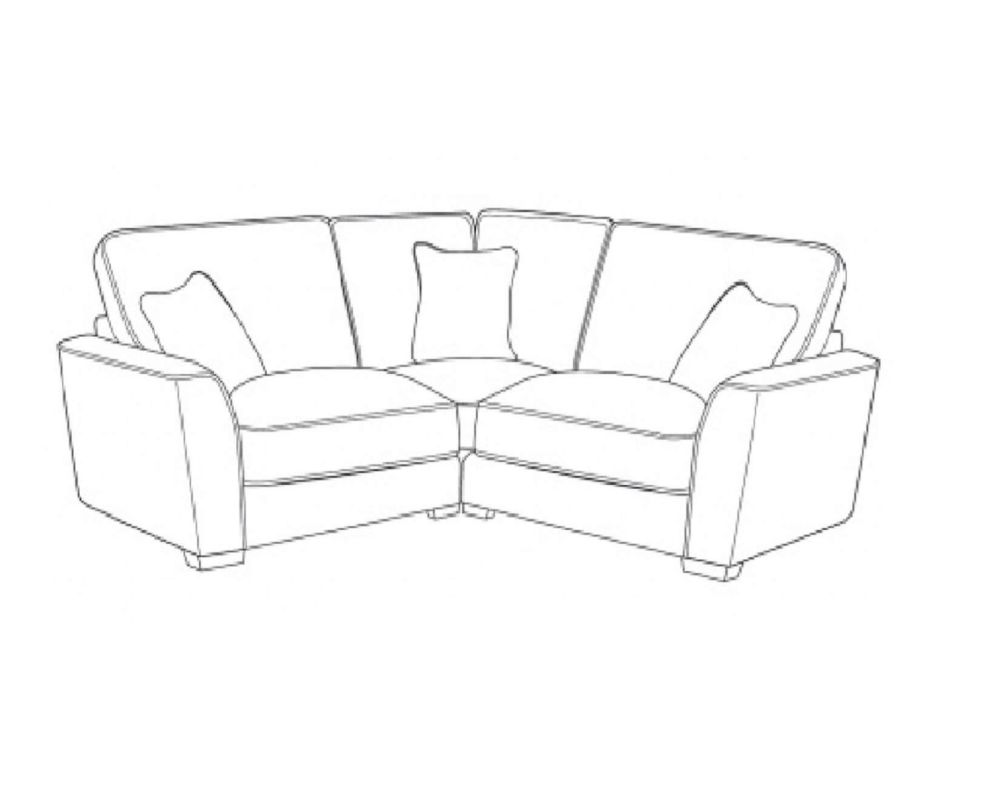 Buoyant Upholstery Atlantis Standard Back Small Corner Sofa (LH1,COR,RH1)