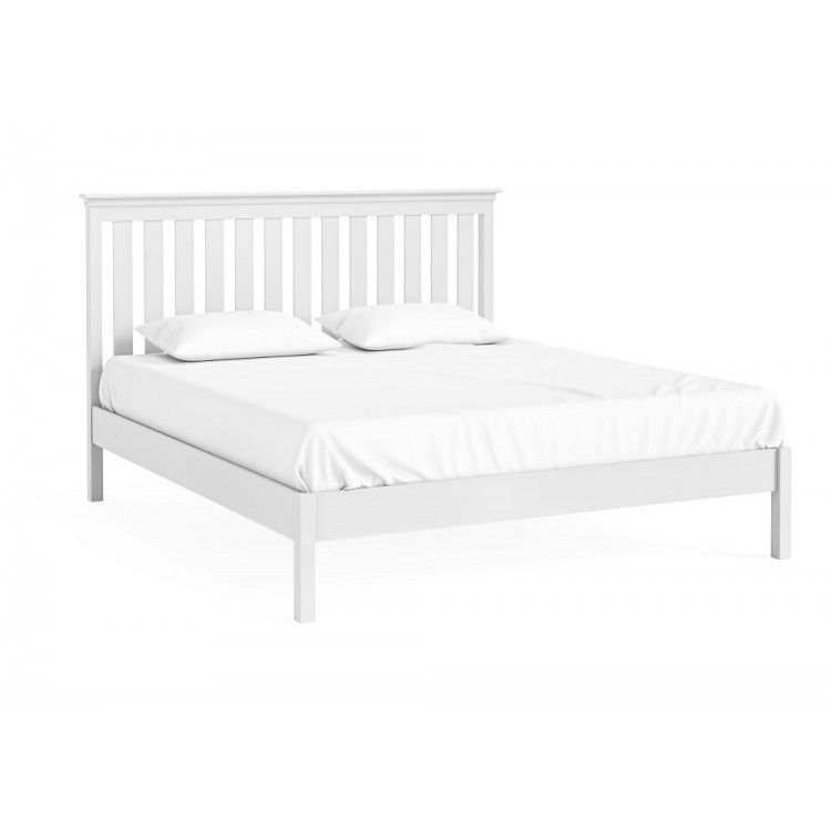 Corndell Bordeaux White Painted Bed Frame