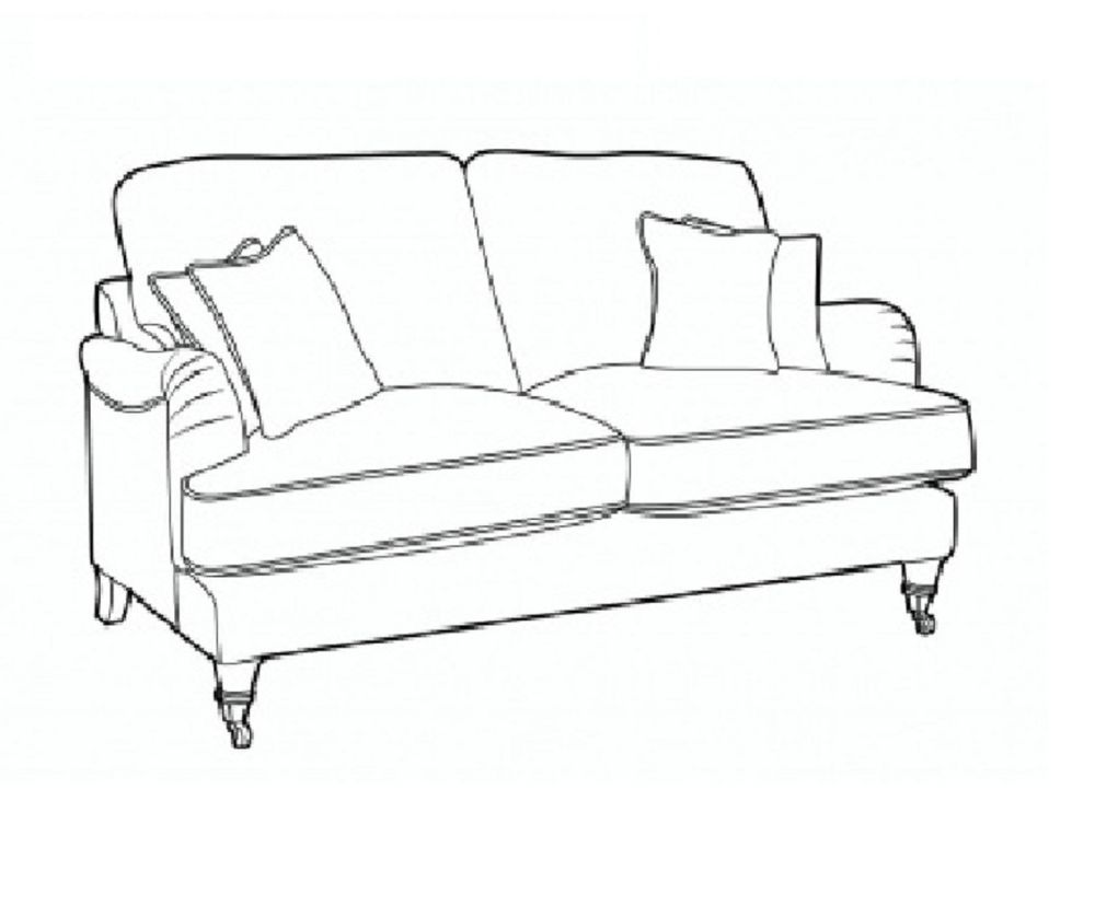 Buoyant Upholstery Beatrix Standard Back 2 Seater Sofa