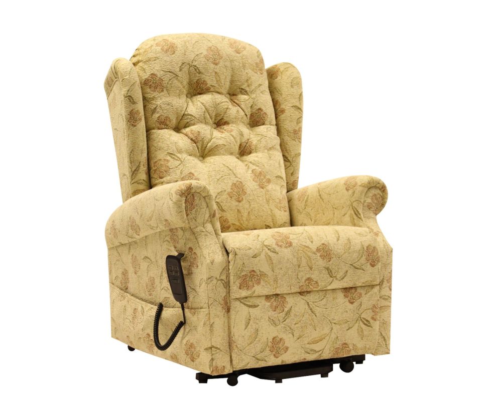 Cotswold Abbey Grande Fabric Duel Recliner Chair