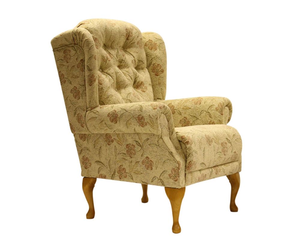 Cotswold Abbey Petite Queen Anne Fabric Chair