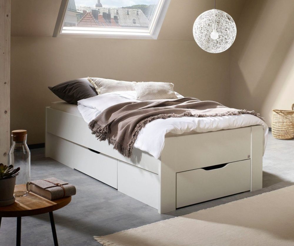 Rauch Aditio Silk Grey Bed Frame (198x208cm)