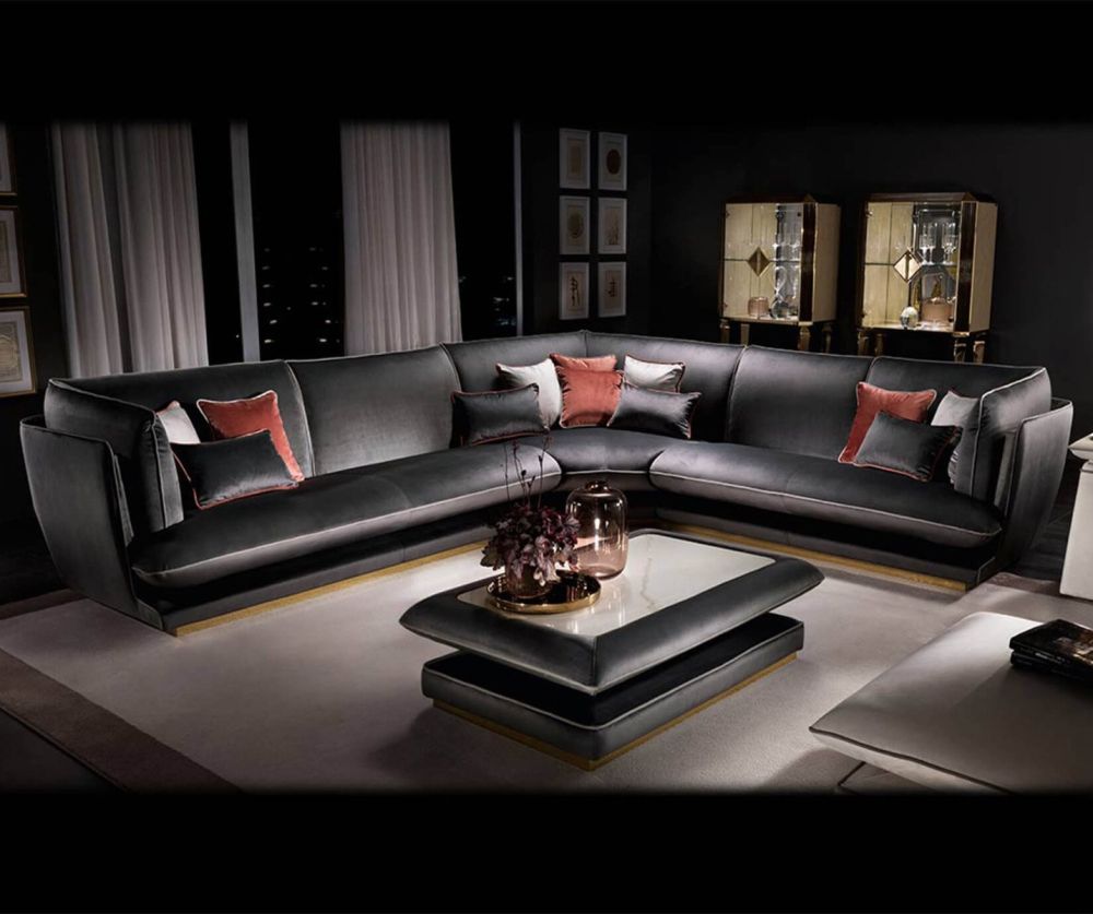 Adora Allure Italian Corner Group Sofa