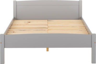 Seconique Furniture Amber Grey Slate Bed Frame