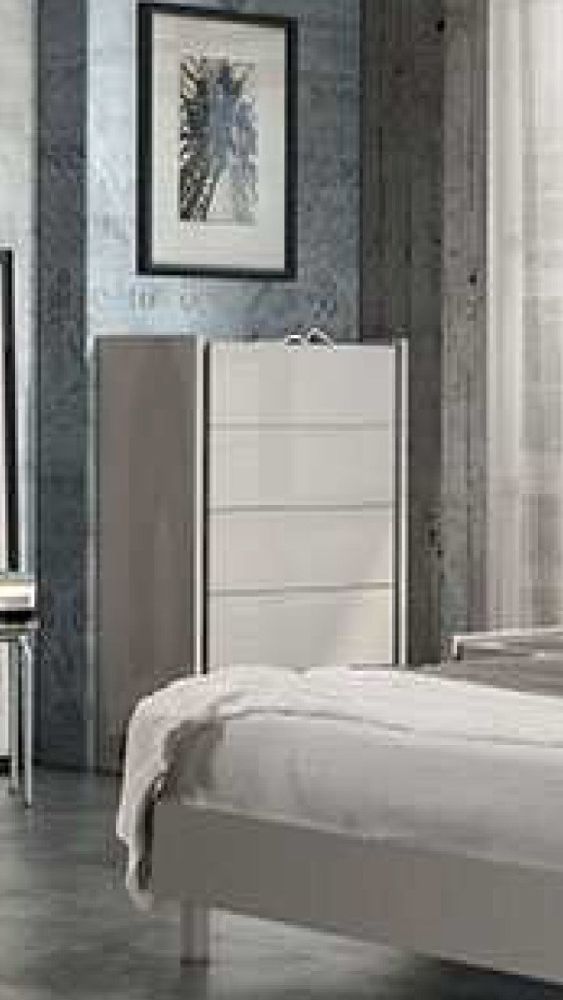 Tuttomobili Ana Grey Finish Italian Bedroom Set