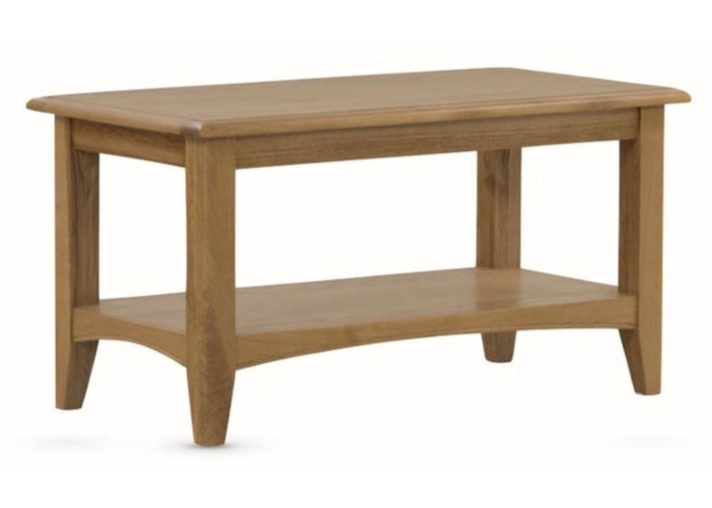 Annaghmore Kilkenny Oak Small Coffee Table with Shelf