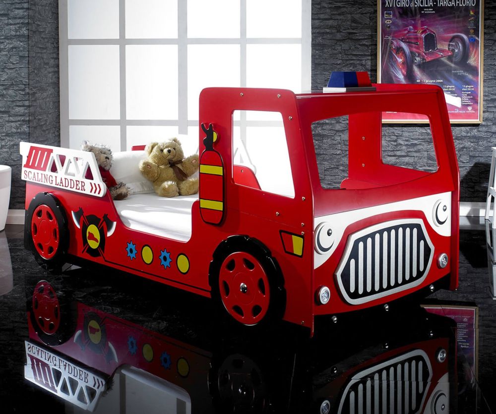 Artisan Red Fire Engine Bed Frame