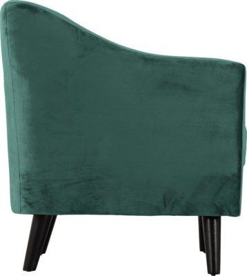 Seconique Furniture Ashley Green Fabric Armchair