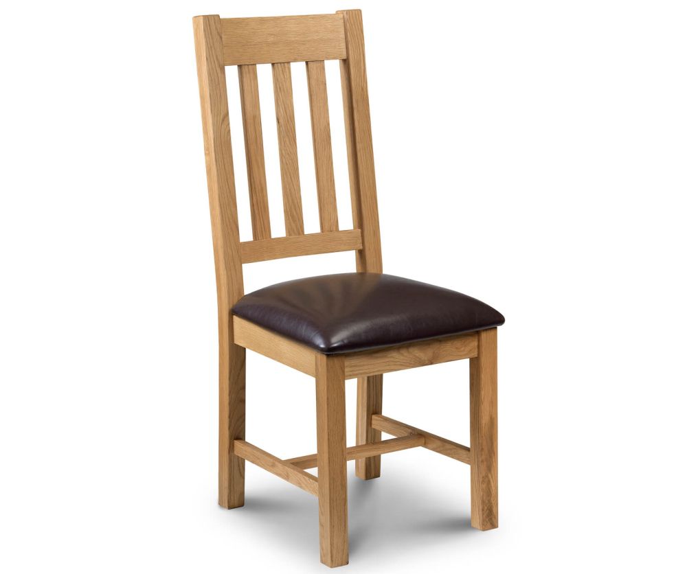 Julian Bowen Astoria Oak Dining Chair