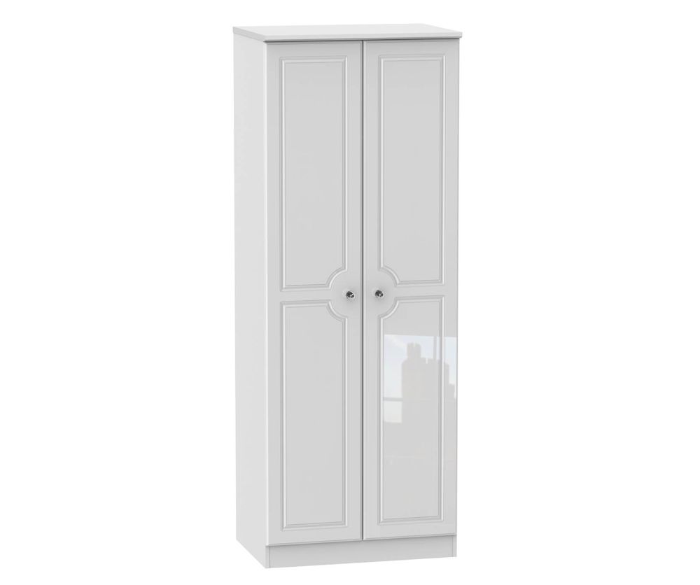 Welcome Furniture Balmoral Tall 2ft6in Plain Wardrobe