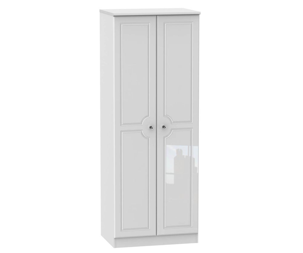 Welcome Furniture Balmoral Tall 2ft6in Double Hanging Wardrobe