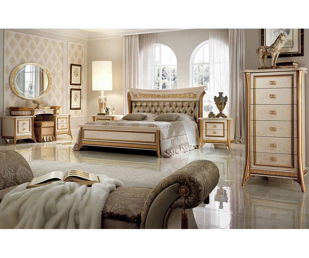 Arredoclassic Melodia Italian Upholstered Bed Frame