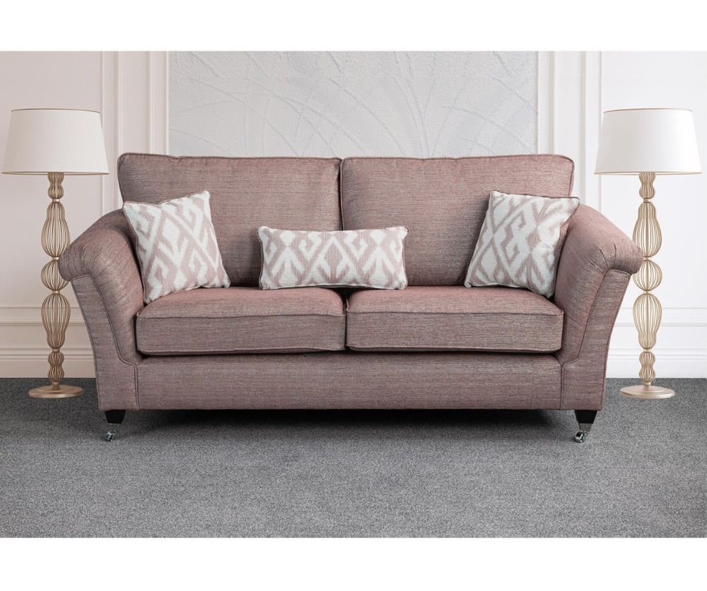 Sweet Dreams Belvoir Granada Blush Fabric Standard Back 3+2 Sofa Set