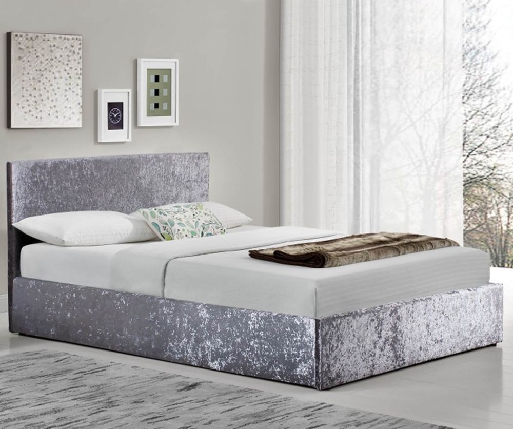 Birlea Furniture Berlin Steel Fabric Ottoman Bed Frame