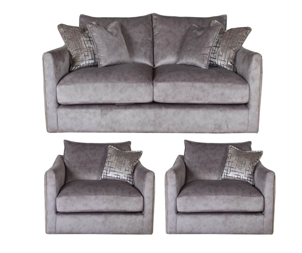 Buoyant Upholstery Blaise 2+1+1 Sofa Set
