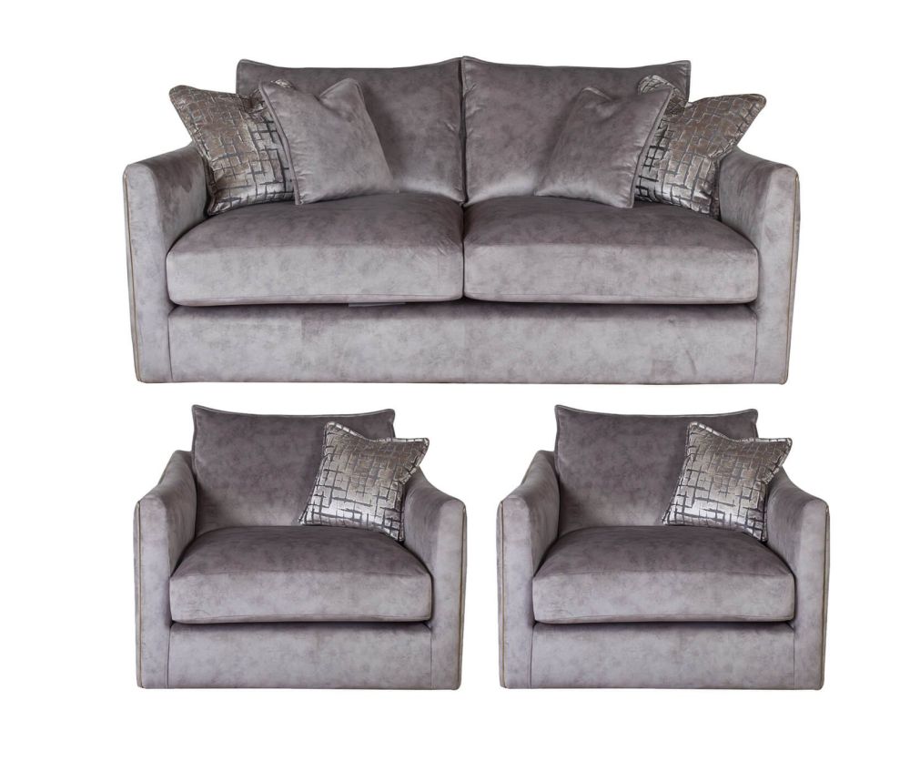 Buoyant Upholstery Blaise 3+1+1 Sofa Set