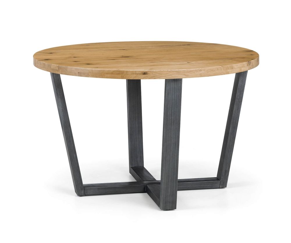 Julian Bowen Brooklyn Round Dining Table Only