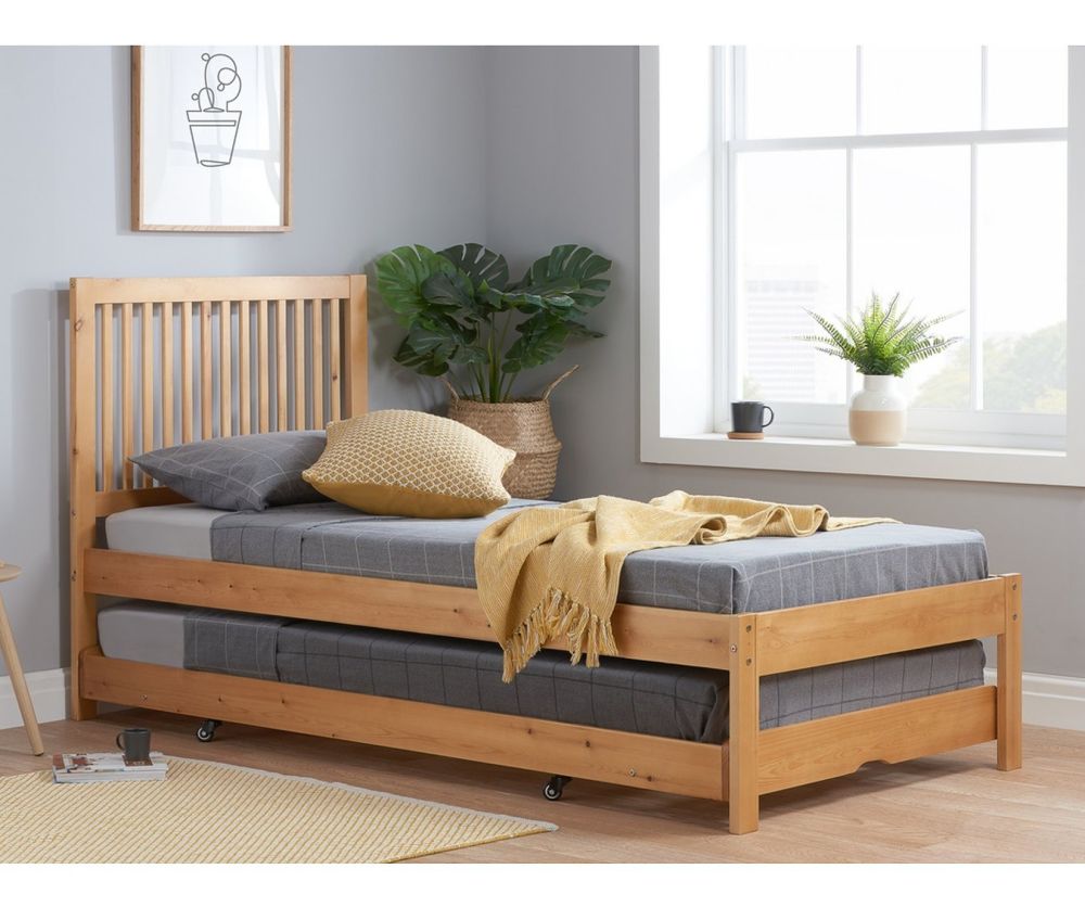 Birlea Furniture Buxton Natural Pine Single Bed Frame