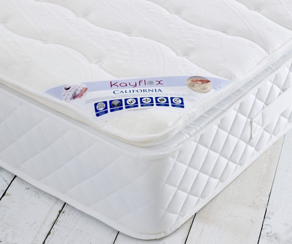 Kayflex California Pillow Top 1000 Pocket Sprung Mattress