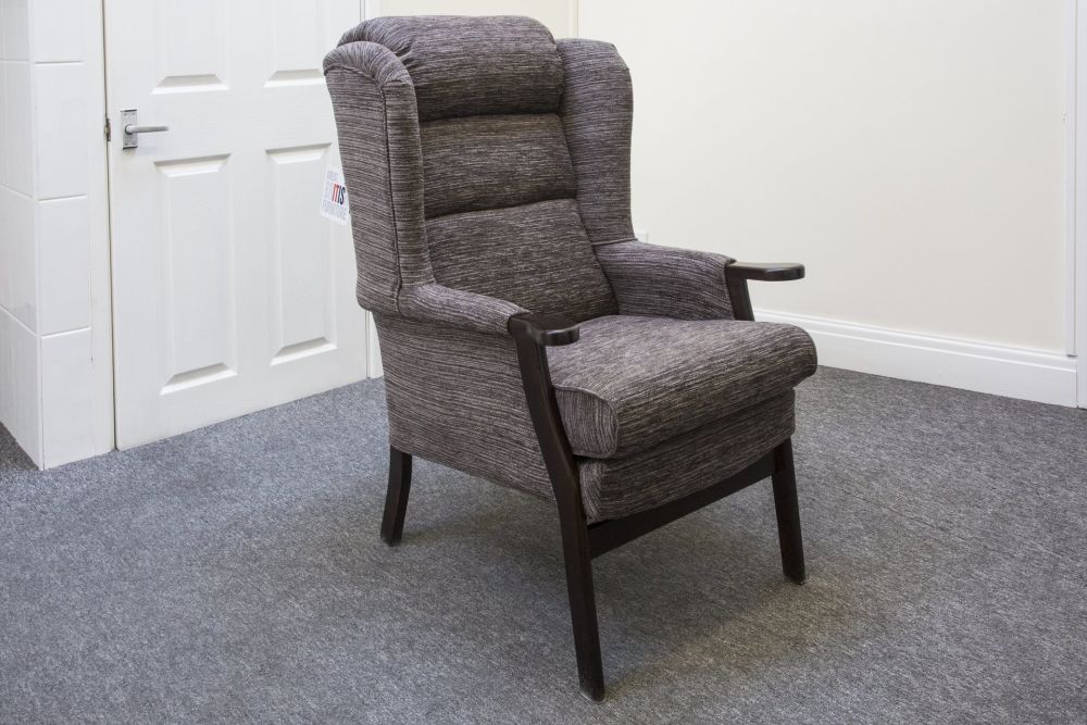 Royams Chelmsford Fabric King Size High Armchair 