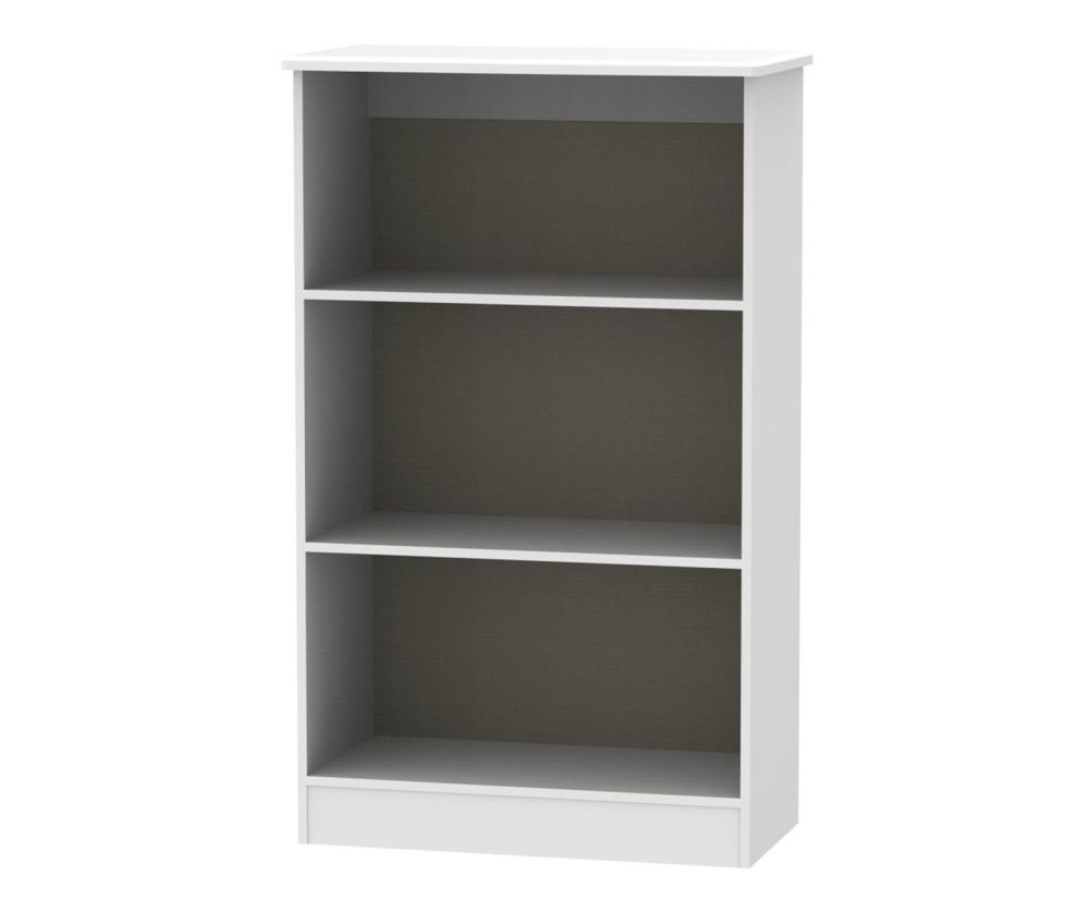 Welcome Furniture Camden High Gloss White Bookcase