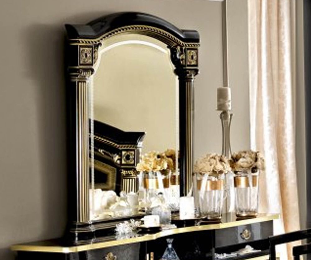 Camel Group Aida Black and Gold Mirror