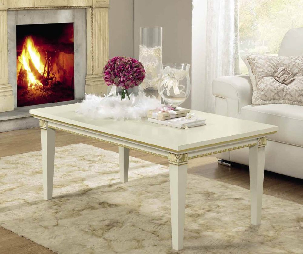 Camel Group Treviso White Ash Finish Coffee Table